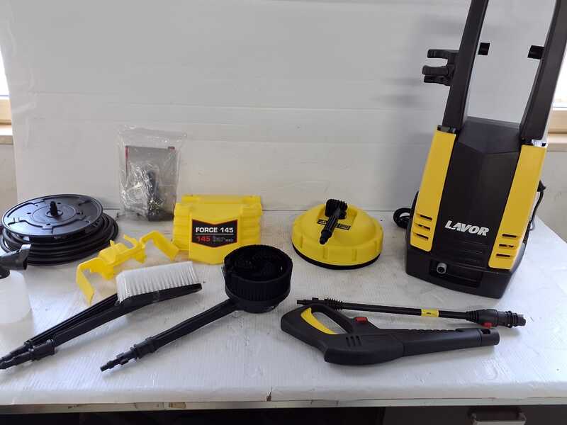 OUTLET - SENZA IMBALLO ORIGINALE - Lavor Force 145 - Idropulitrice Lavorwash a freddo - 145 bar - 450 l/h