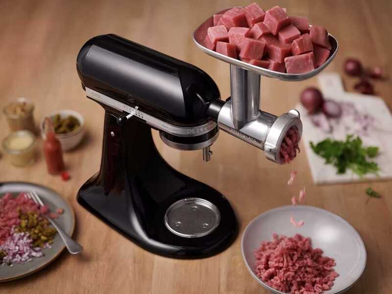 KitchenAid Artisan 5KSM125-EOB Nero Onice - Planetaria con testa reclinabile