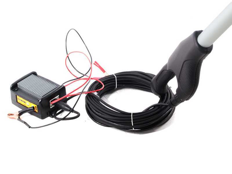 Abbacchiatore elettrico a batteria Volpi Giulivo Plus 705L 210-297cm - asta telescopica