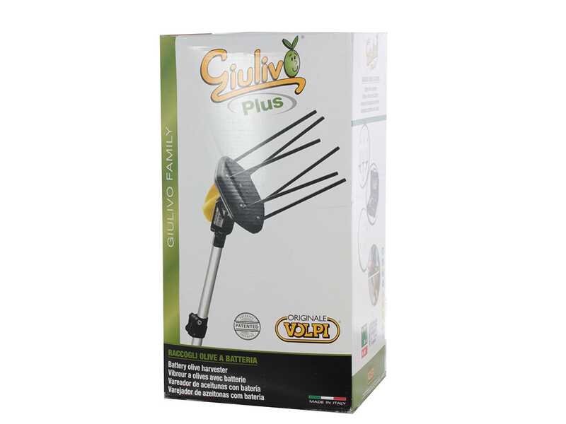 Volpi Giulivo Plus 705L - Abbacchiatore elettrico a batteria 210-310cm - asta telescopica