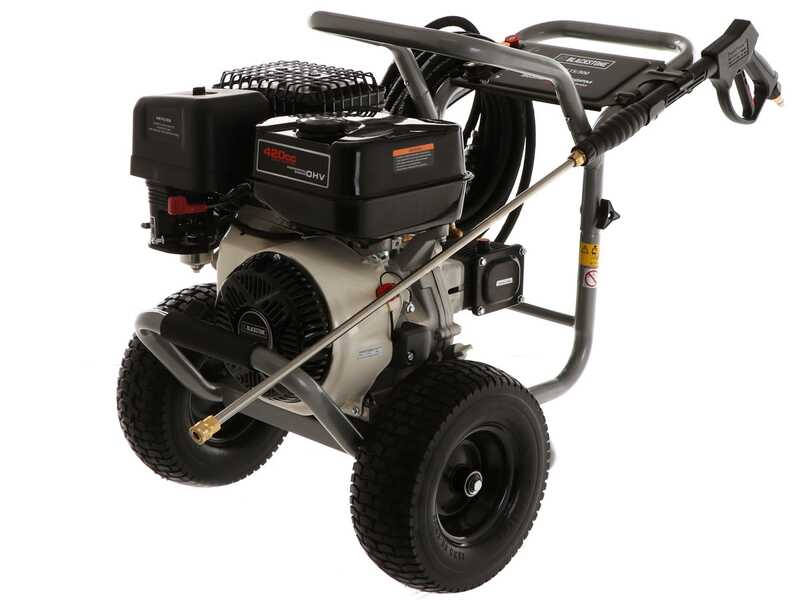 OUTLET - UTILIZZATO PER PROVA - BlackStone B-PW 15/300 - Idropulitrice a scoppio - 310 bar - 900 l/h - con pompa Annovi &amp; Reverberi