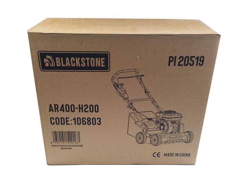 OUTLET - PICCOLI DIFETTI ESTETICI - BlackStone AR400 - Arieggiatore a lame fisse - Motore Honda GP200