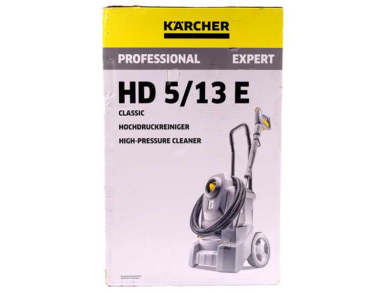 Karcher Pro HD 5/13 E Classic - Idropulitrice professionale a freddo - 170 bar max - 500 L/h
