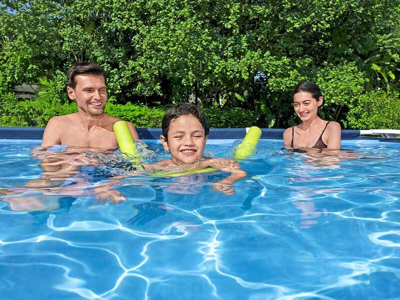 Bestway Steel Pro 56404 - Piscina fuori terra per 3-4 Persone