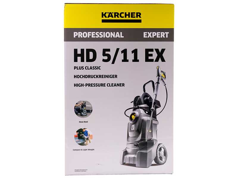 Karcher Pro HD 5/11 EX Plus Classic - Idropulitrice professionale a freddo - 160 bar max - 500 L/h