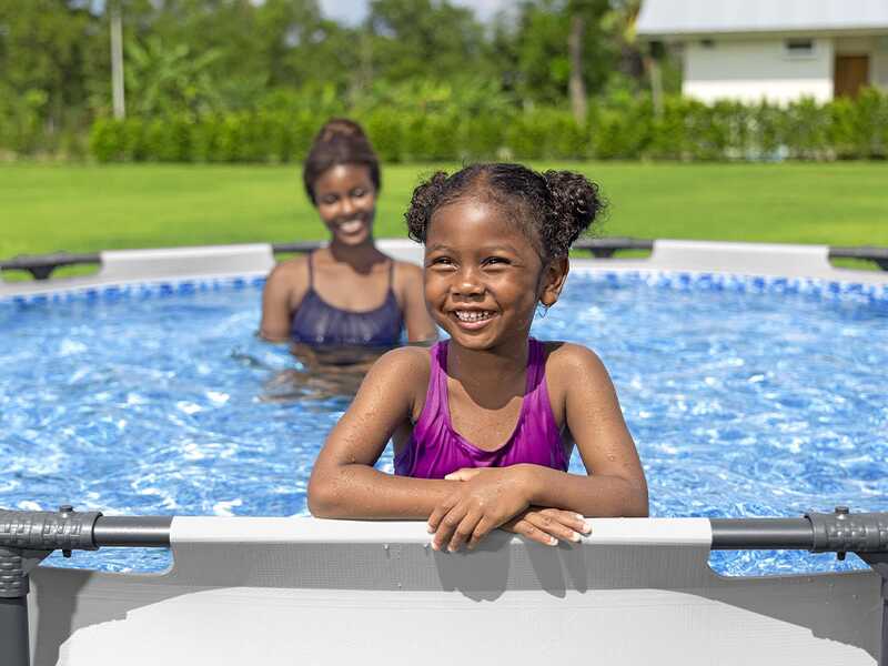 Bestway Steel Pro Max 56416 - Piscina Rotonda per 5-6 Persone