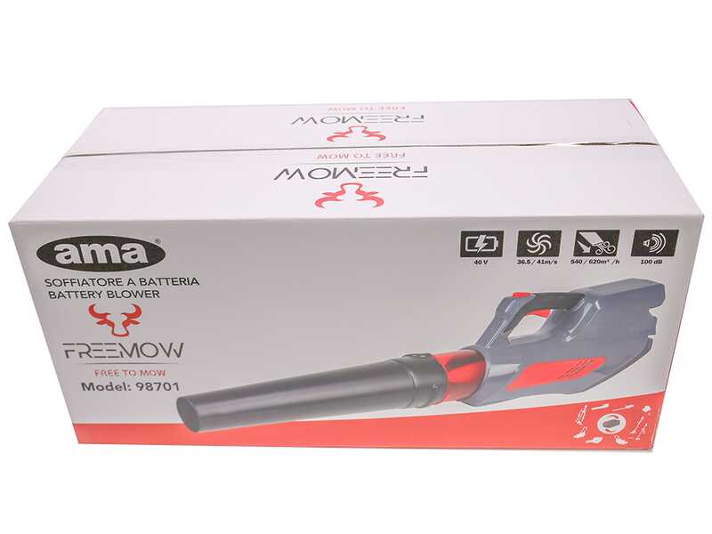 Ama Freemow 98701 - Soffiatore a batteria - 40V 2.5Ah