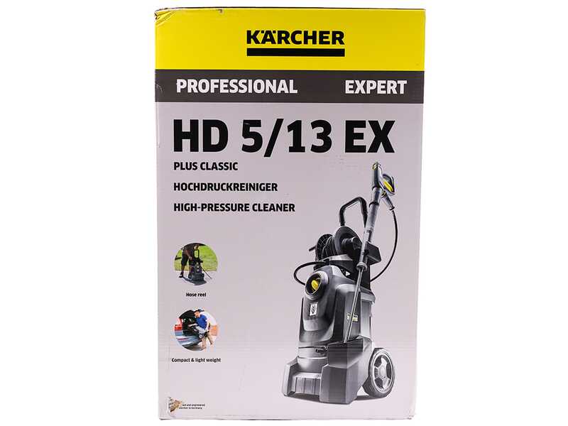 Karcher Pro HD 5/13 EX Plus Classic - Idropulitrice professionale a freddo - 170 bar max - 500 L/h