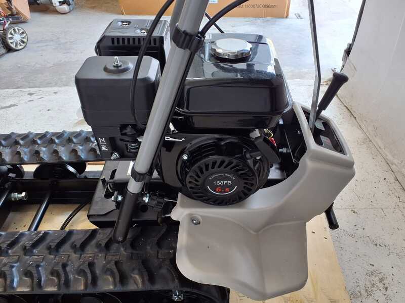 OUTLET - SENZA IMBALLO ORIGINALE - BlackStone TB 3250 D - Motocarriola cingolata cassone dumper 320Kg