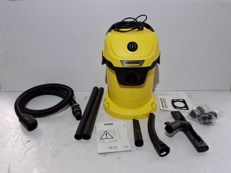 OUTLET - DIFETTI ESTETICI - Karcher WD 3 V-17/4/20 - Bidone Aspiratutto - Fusto in plastica da 17 litri