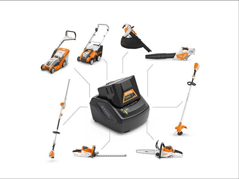 STIHL SEA 60 L - Bidone aspiratutto con batteria AK 10 - 36V 2Ah