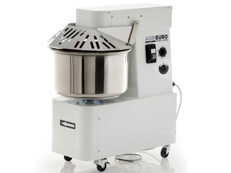 OUTLET - PICCOLI DIFETTI ESTETICI - Impastatrice a spirale IBT H2O-15 - Da 12 Kg trifase a 2 velocit&agrave; ad alta idratazione