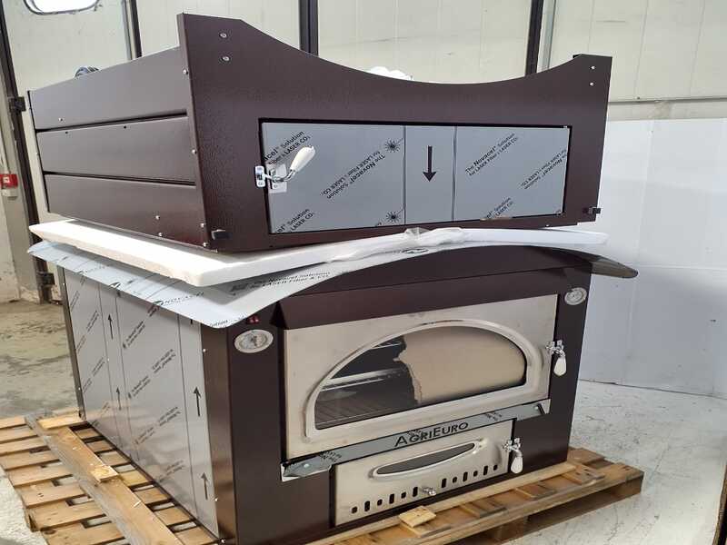 OUTLET - PICCOLI DIFETTI ESTETICI - Forno a legna da esterno Maximus 100 Deluxe EXT INOX - Smalto ramato