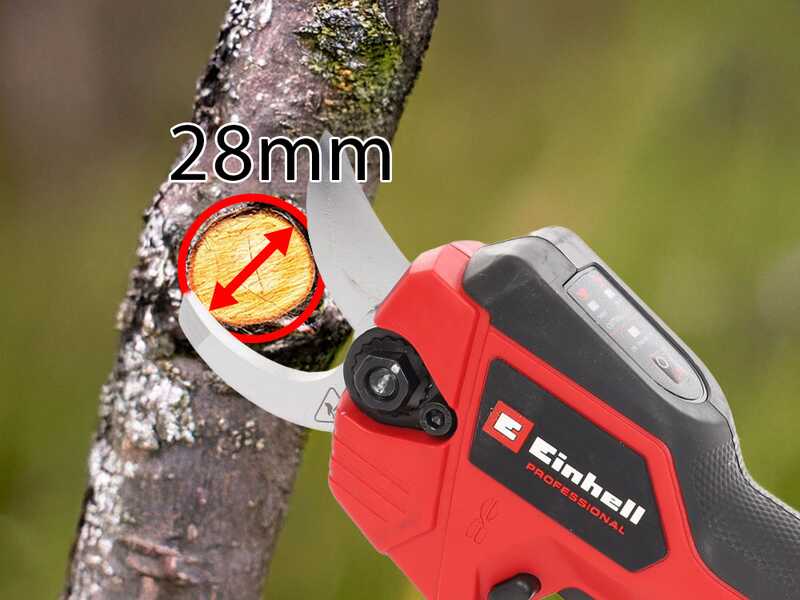 Einhell GP-LS 18/28 LI BL - Solo - Forbici da potatura a batteria - SENZA BATTERIA E CARICABATTERIA