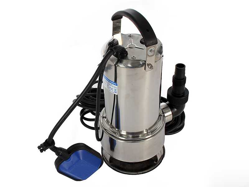 OUTLET - PICCOLI DIFETTI ESTETICI - Hyundai Q750B52RM INOX - Pompa sommersa elettrica acque sporche e chiare - 750W