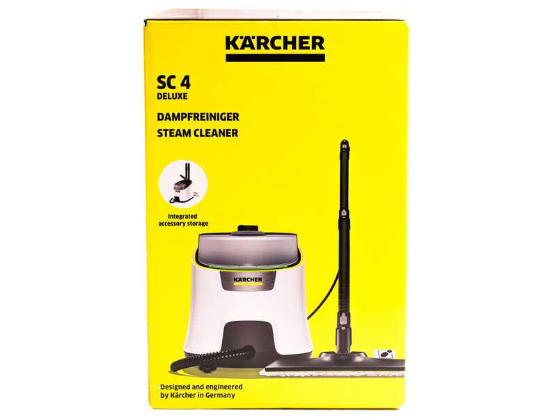 Karcher SC 4 Deluxe - Pulitore a vapore - 2250 W