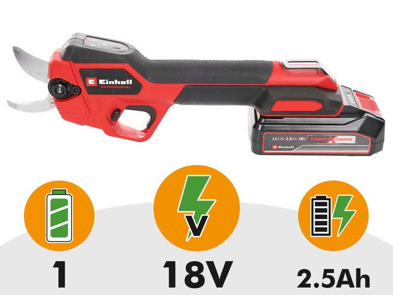 Einhell GP-LS 18/28 LI BL - Forbici da potatura a batteria - 18V 2.5Ah