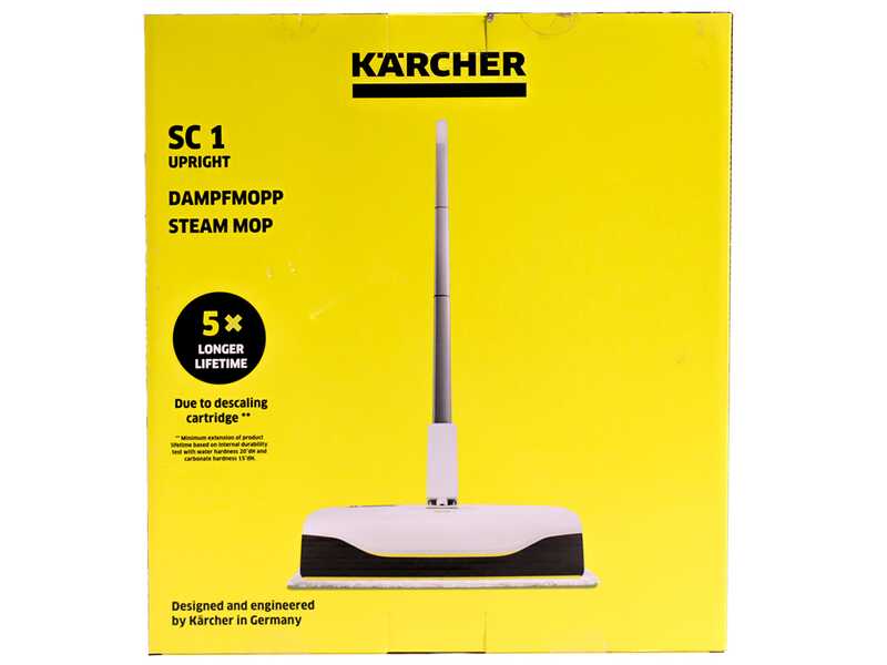 Karcher SC 1 Upright - Scopa a vapore sanificante - 1300W