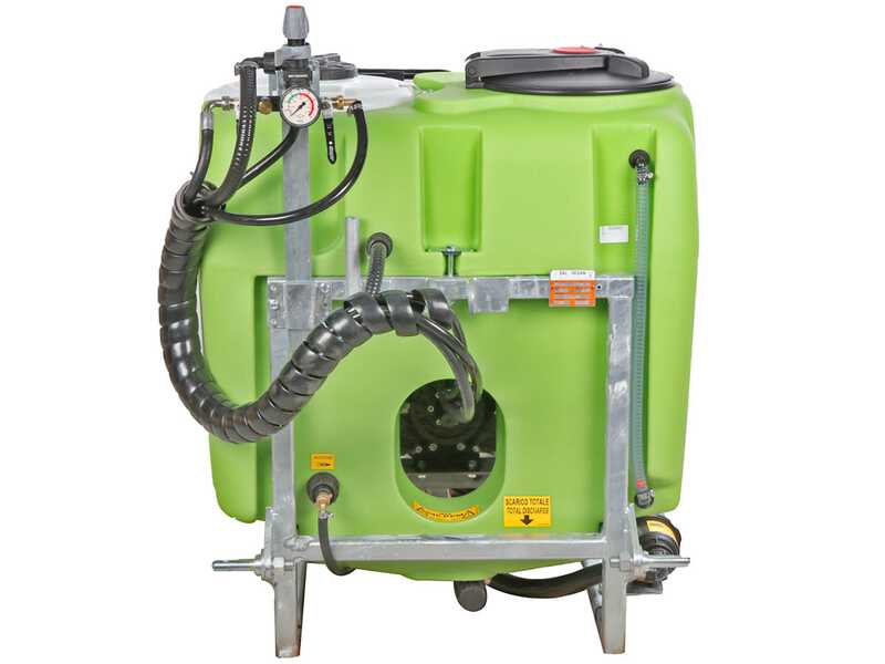 Seven Italy 200 - Atomizzatore portato con attacco a trattore per irrorazione - Capacit&agrave; 200 L - Pompa APS 51