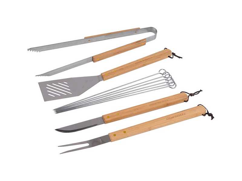 Set 5 utensili con borsa in tessuto Campingaz
