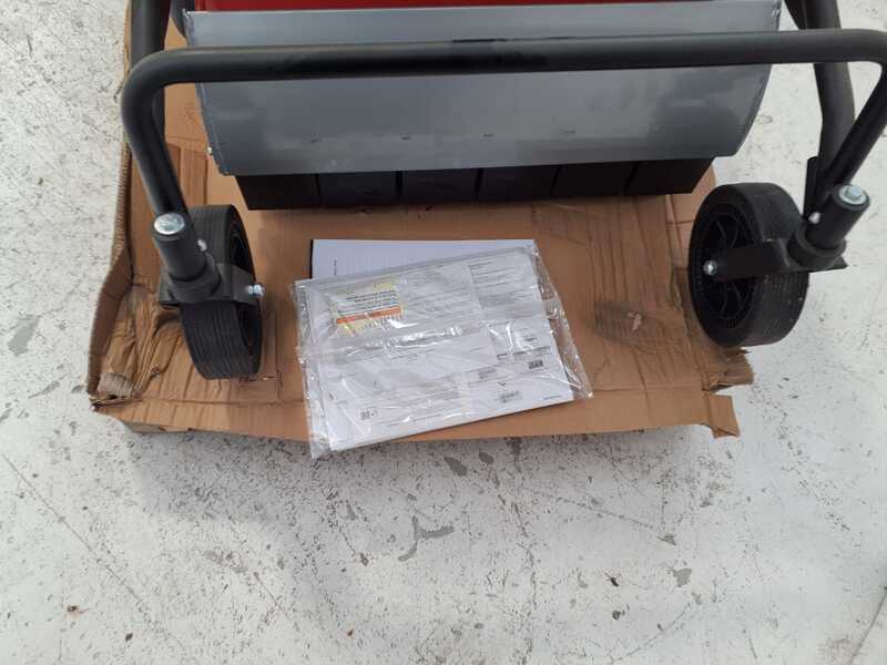 OUTLET - PICCOLI DIFETTI ESTETICI - Ginko-MGM TT 680 - Trinciaerba professionale a martelli - Honda GX200