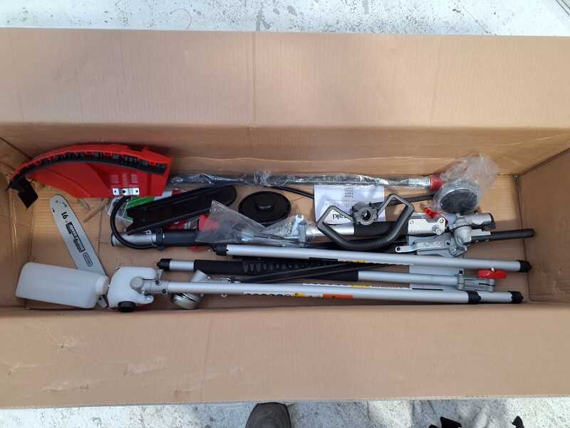 OUTLET - DA ESPOSIZIONE - Attila ADG 53 KC-Z - Decespugliatore a zaino multifunzione professionale a scoppio - Motore Kawasaki TJ53E