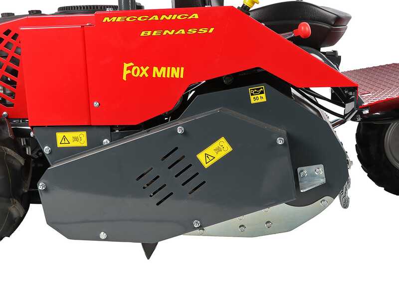 Meccanica Benassi Fox Mini  - Trattorino trinciaerba sfalciatutto - Motore Loncin 452 cc - Trasmissione Idrostatica