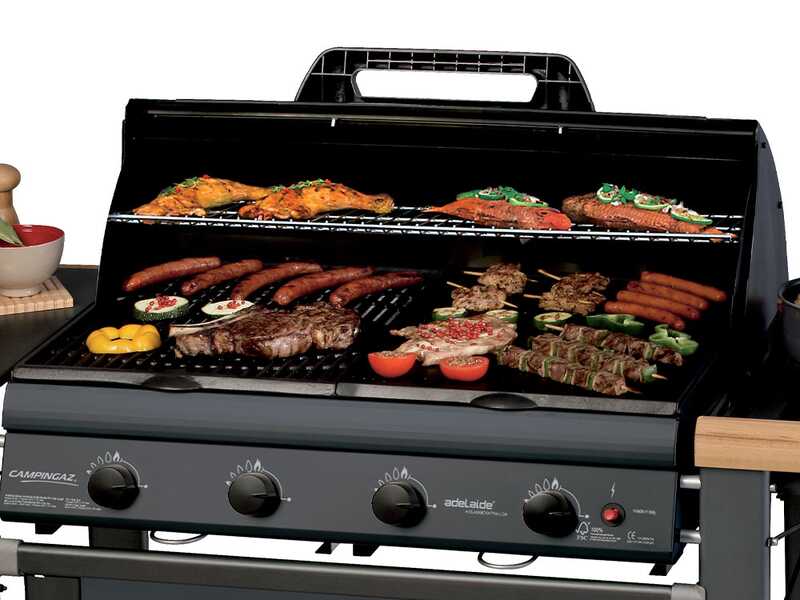 Campingaz Adelaide 4 Classic Extra LDX - Barbecue a gas - Fornello laterale