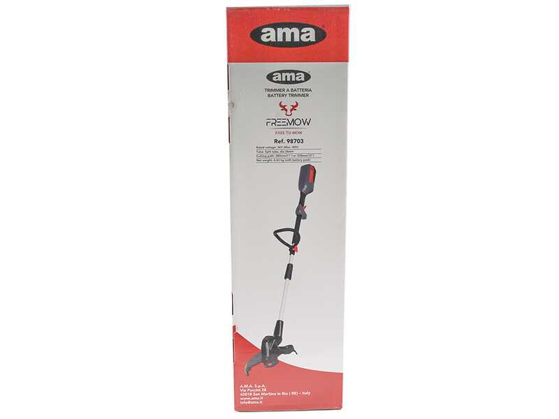 Ama Freemow 98703 - Tagliabordi a batteria - 40V 2.5Ah