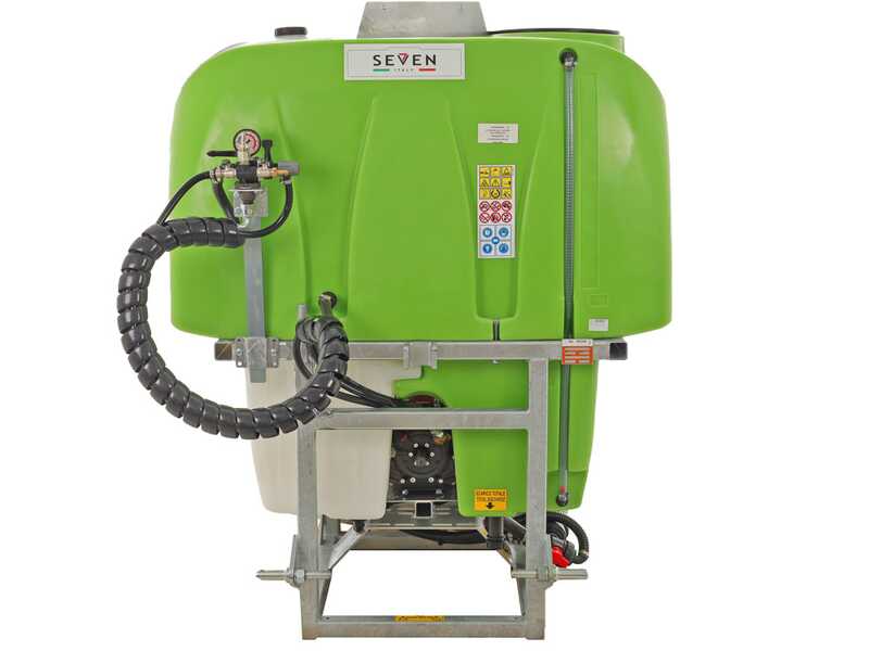 Seven Italy 600 - Atomizzatore portato a torre monoblocco per irrorazione - Capacit&agrave; 600 L - Pompa APS 71