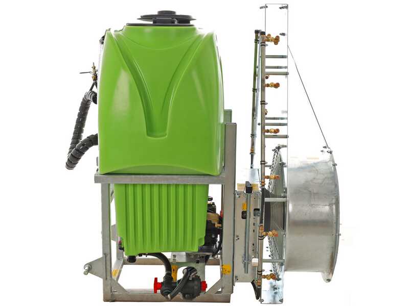 Seven Italy 600 - Atomizzatore portato a torre monoblocco per irrorazione - Capacit&agrave; 600 L - Pompa APS 71