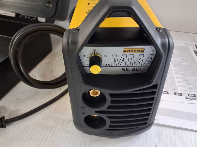 OUTLET - PICCOLI DIFETTI ESTETICI - Deca SIL 417 - Saldatrice Inverter (MMA/TIG) + Valigetta, corrente continua (DC)