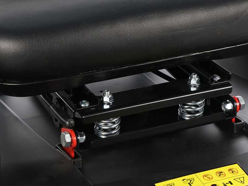 Blue Bird BR SD 98 - Trattorino tagliaerba a batteria 48V/75Ah - Taglio da 98cm