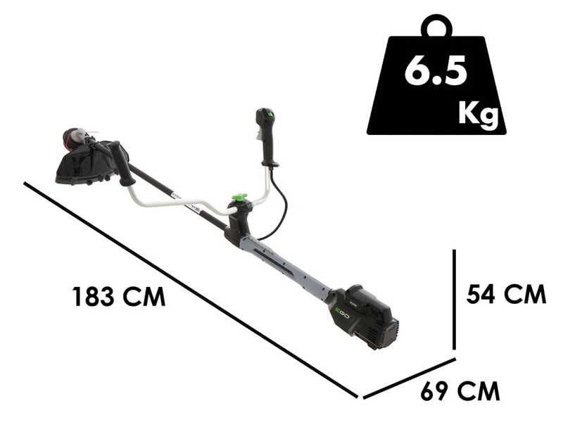 OUTLET - PICCOLI DIFETTI ESTETICI - EGO Professional-X BCX3800 - Decespugliatore a batteria - 56V - SENZA BATTERIA E CARICABATTERIE
