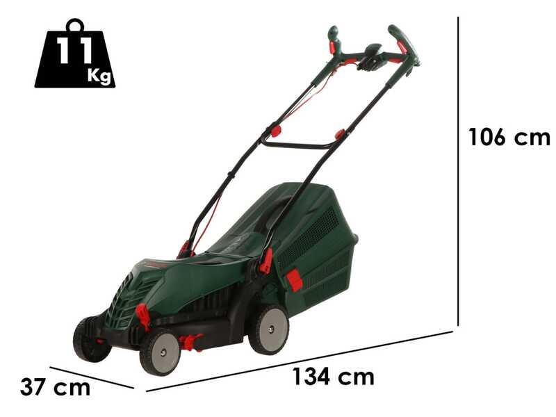 Bosch UniversalRotak 34-405 - Tagliaerba elettrico - 1300 W - Taglio 34 cm