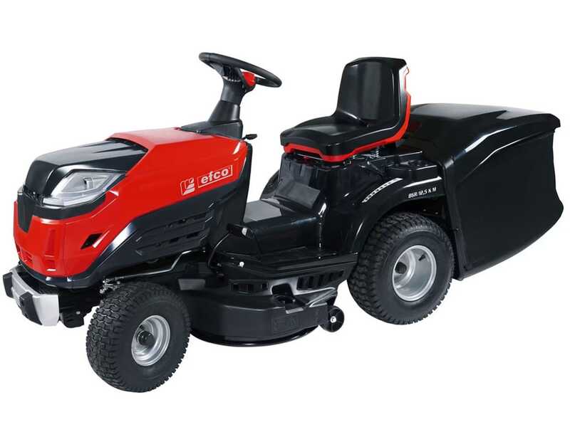 Efco EF 86 R/12.5 K M - Trattorino tosaerba - Emak K 1250 AVD - Cesto di raccolta - Mulching
