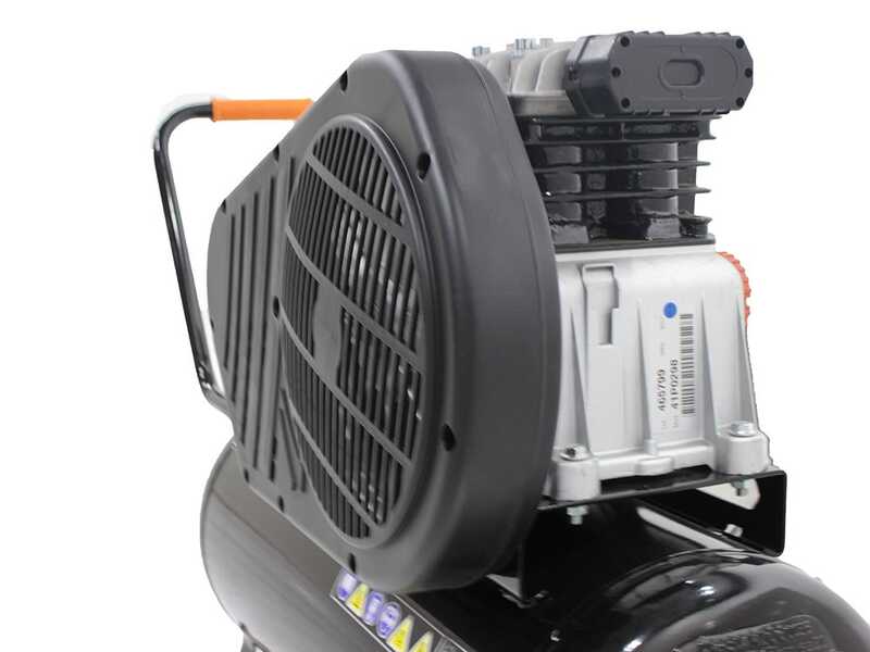 OUTLET - UTILIZZATO PER PROVA - Black &amp; Decker BD 220/50 2M - Compressore aria elettrico monofase a cinghia - Motore 2 HP - 50 lt