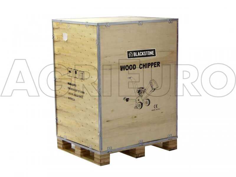 OUTLET - DA ESPOSIZIONE - BlackStone GBD-1500 L - Biotrituratore a scoppio professionale - Motore Loncin da 15 HP