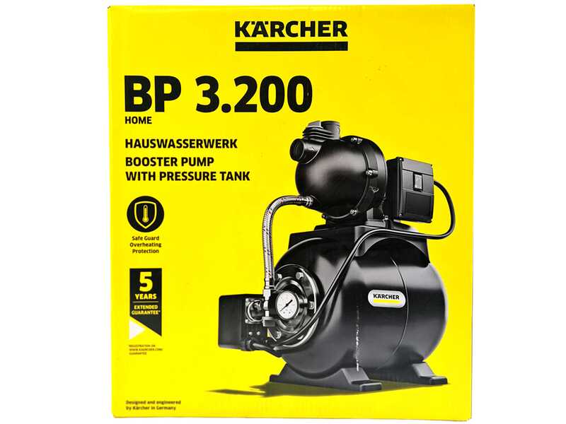 Karcher BP 3.200 Home - Pompa Autoclave - 600 W - 3200 L/h