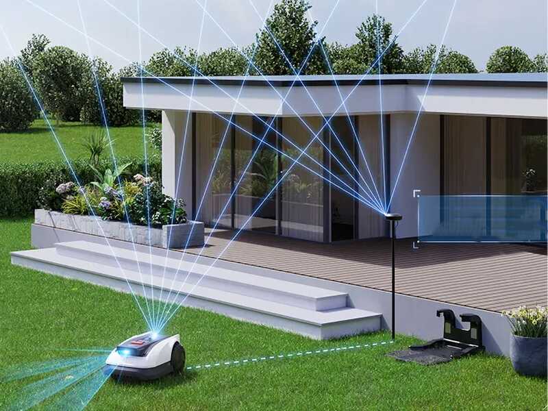 ECOVACS GOAT O800 RTK - Robot tagliaerba - Senza impianto