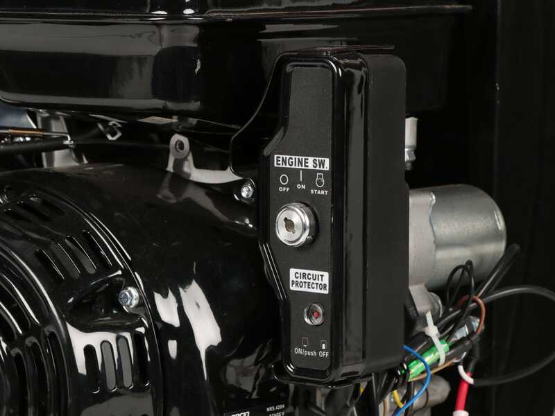 BlackStone DSP 180 L - Biotrituratore a scoppio - con motore a benzina Loncin da 420cc