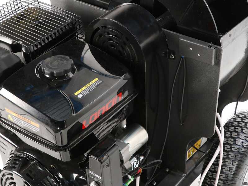 BlackStone DSP 180 L - Biotrituratore a scoppio - con motore a benzina Loncin da 420cc