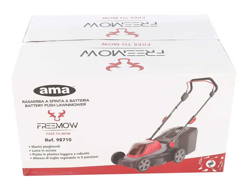 Ama Freemow 98710 - Tagliaerba a batteria - 40V 2.5Ah