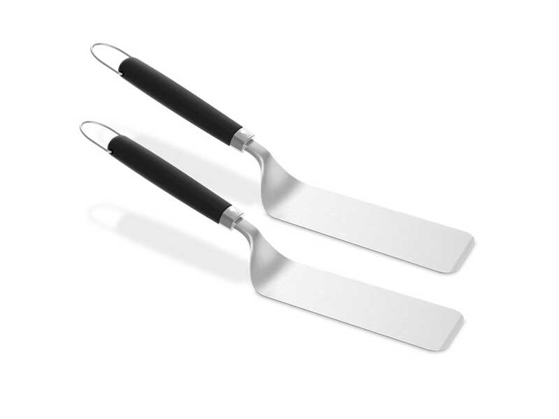 Set 2 spatole per piastra Weber