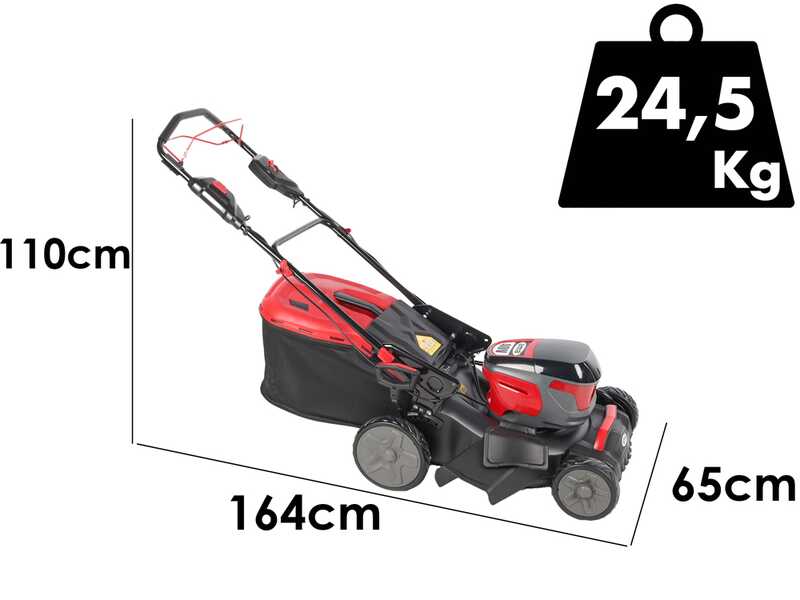 Ama Freemow 98700 - Tagliaerba semovente a batteria - 40V 5Ah