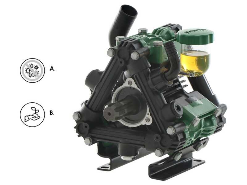 OUTLET - DA ESPOSIZIONE - Udor Zeta 120 1c - Pompa a bassa pressione per diserbo a trattore