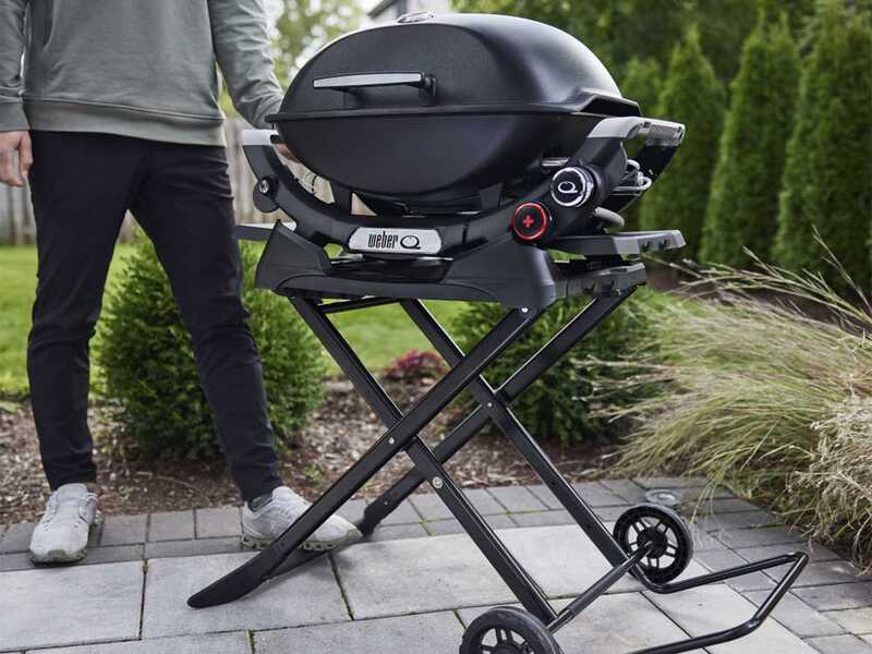 Carrello portatile per barbecue Weber Q1000 e Q2000