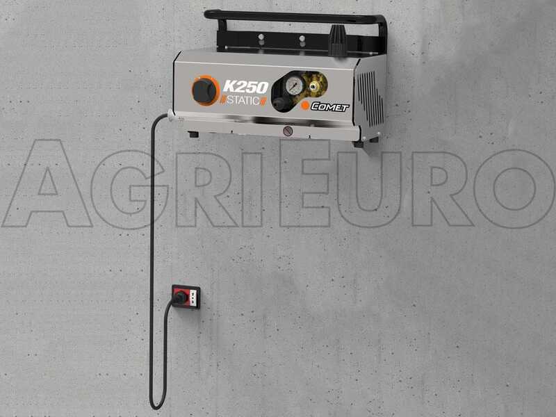 OUTLET - UTILIZZATA PER PROVA - Comet K250 Static 10/150 M - Idropulitrice professionale a freddo - 150 bar - 600 l/h - a muro e a terra