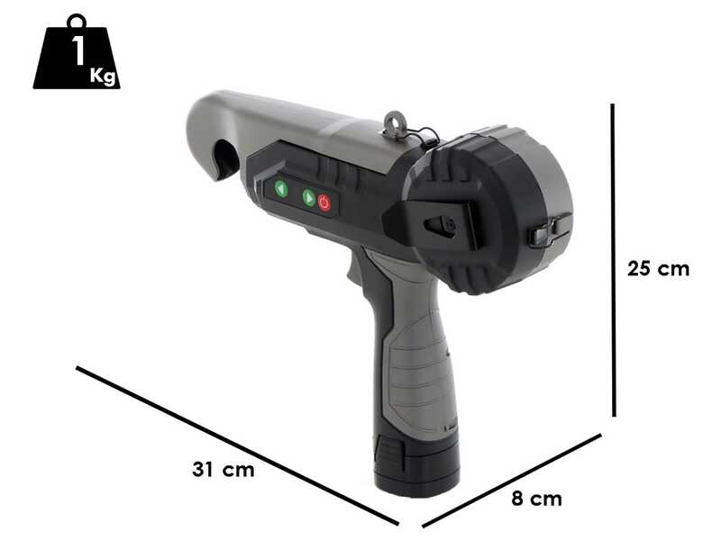 OUTLET - UTILIZZATA PER PROVA - Lisam LG 25 - Legatrice con batteria integrata - 2 x 16.8V 2Ah