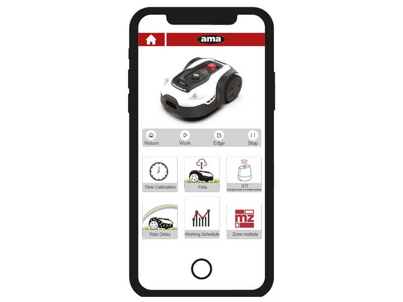 OUTLET - UTILIZATO PER PROVA - AMA FREEMOW RBA1601 - Robot Rasaerba